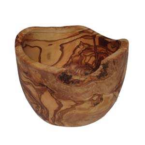 Olive Wood Rustic Fruit Bowl BR1 20cm