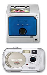 OLYMPUS C160 & PRINTKIT