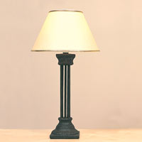 OLYMPUS Column Complete Table Lamp Bronze