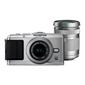 Olympus E-P3 Body Silver with EZ-M1442 II R & EZ-M4015 R