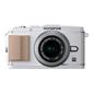 Olympus E-P3 Body White with EZ-M1442 II R