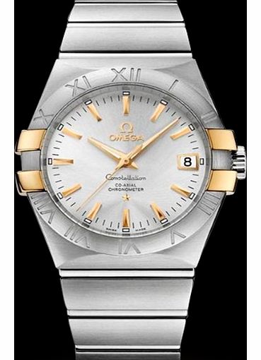 Omega Constellation Bi Colour Gents Watch