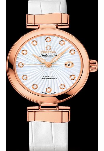 Omega De Ville Ladymatic Rose Gold Ladies Watch