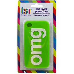 OMG Text Speak iPhone Case