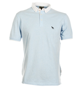 Blecca Ox Collar Sky Blue Polo