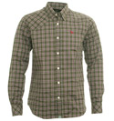 Khaki Check Long Sleeve Shirt