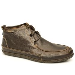 Male Antis Leather Upper in Dark Brown