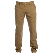 Peakirk Dark Stone Chino Trousers