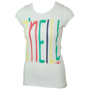 Ladies ONeill Tinne T-Shirt. Super White