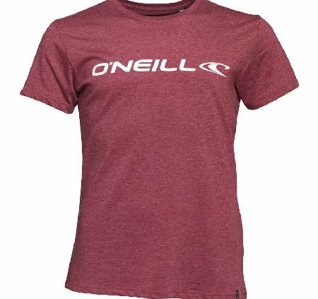 Mens Melange Logo Short Sleeve T-Shirt