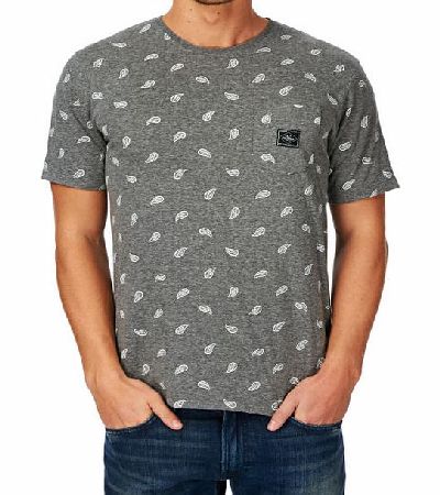 Mens ONeill Lm Drift T-Shirt - Grey Aop