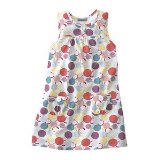 Redoute creation girls dress wht prnt 126