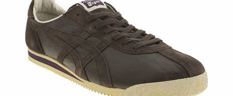 onitsuka tiger Dark Brown Corsair Vintage Trainers