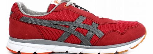 Onitsuka Tiger Harandia OT Red/Grey Mesh Trainers