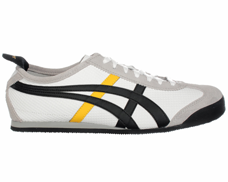 Onitsuka Tiger Mexico 66 White/Black Mesh Trainers