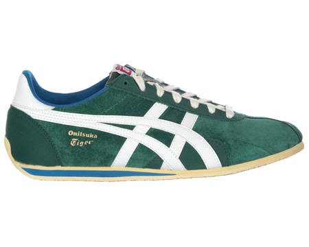 Runspark OG SU Green/White Suede