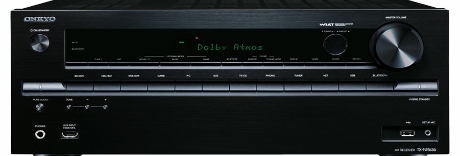 Onkyo TXNR636B AV Amplifier and Receiver