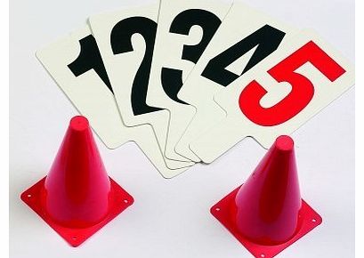 Onlysportsgear New Economy Basketball Equipment 5 Numbered Paddles Foul Indicator Marker Set