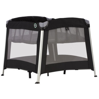 Oomo Roomo 2 Travel Cot in Black Lush