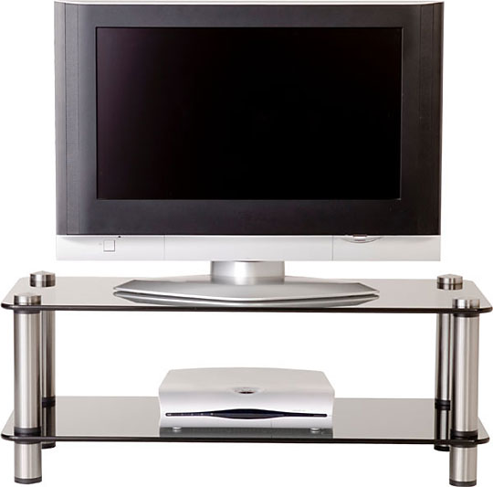 Optimum AV20SL Slimline Glass TV Stand - Light