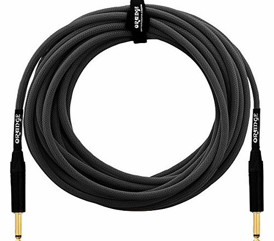 Orange Amps Orange 30 ft Instrument Cable Black Woven