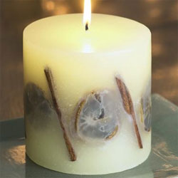 and Cinnamon Candle