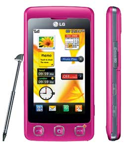 orange LG KP501 Cookie - Pink