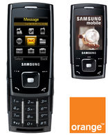 Orange SAMSUNG E900 Orange ANYTIME FIXED RATES