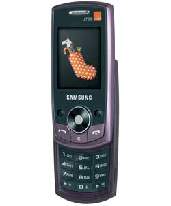 orange Samsung J700 - Purple