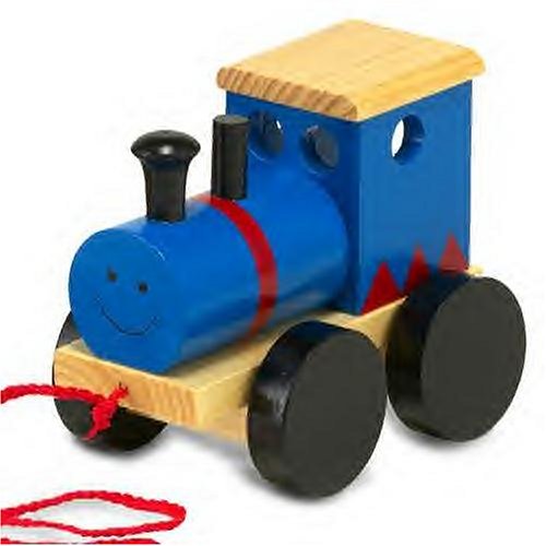 Blue Pull Along Train