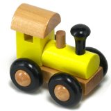 Orange Tree Toys Small Yellow Engine