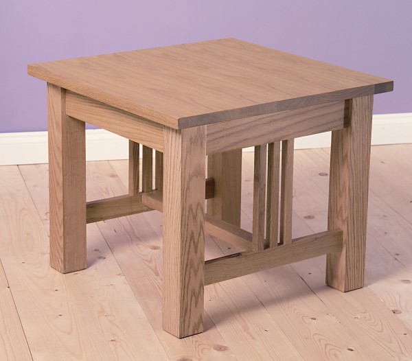 Oak Lamp Table