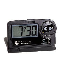 OREGON SCIENTIFIC LCD Folding Travel Alarm Clock