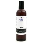 Organic Blue Mens Hair and Body Wash 250ml