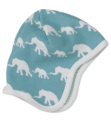 Blue Elephant Reversible Reversible Bonnet