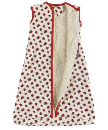 Red Ladybird Print Baby Sleeping Bag