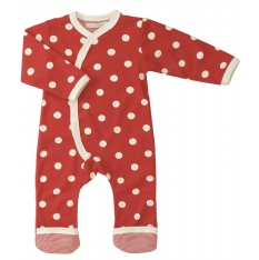 Organics for Kids Spotty Kimono Romper