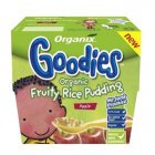 Case of 6 Organix Fruity Rice Pudding - Apple