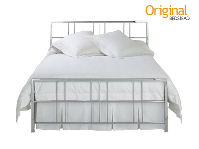 Original Bedstead Co Tain Kingsize (5) Slatted Bedstead Shiny