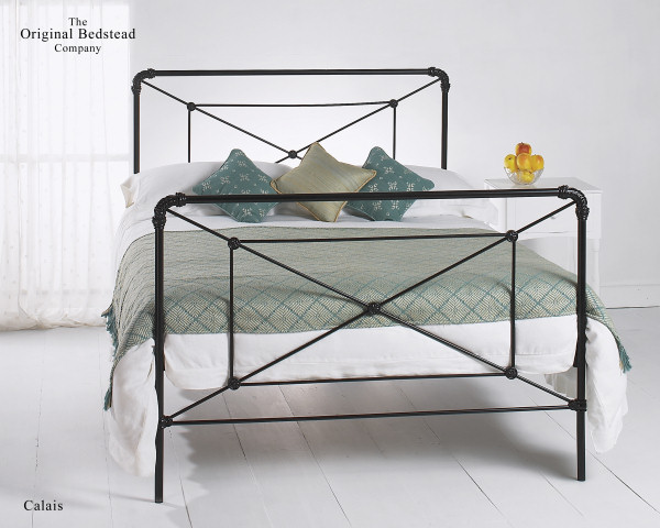 Original Bedsteads Calais Cast Iron Bed Frame Double 135cm