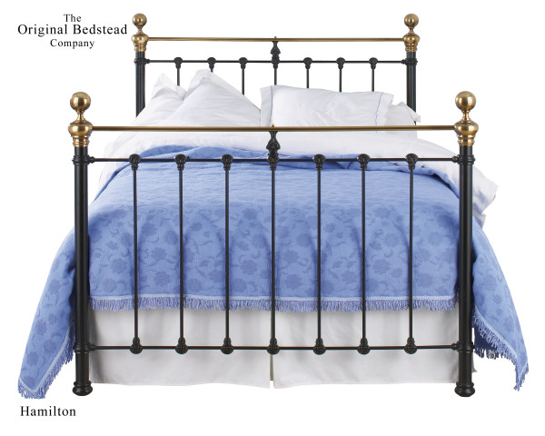 Original Bedsteads Hamilton Cast Iron Bed Double 135cm