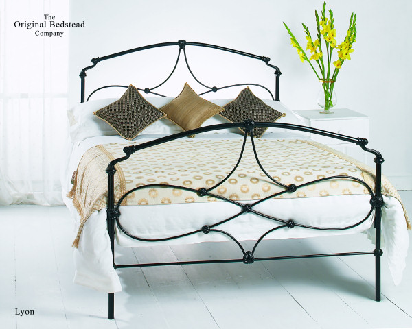 Lyon Cast Iron Bed Single 90cm