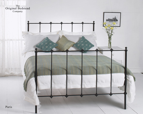 Original Bedsteads Paris Cast Iron Bed Double 135cm