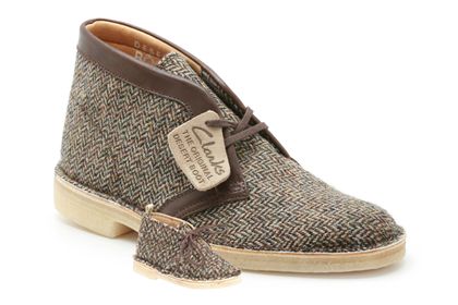 Desert Boot Harris Tweed