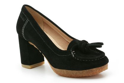 Ethel Noble Black Suede