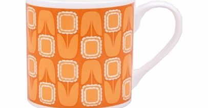 Summer Flower Mug Orange Summer Flower Mug