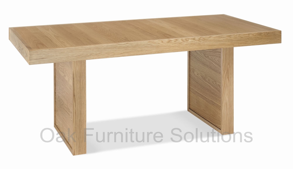 Oak Panel Dining Table