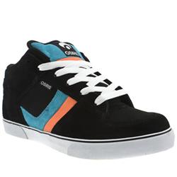 Osiris Male Osiris Chino Mid Suede Upper Fashion Trainers in Black