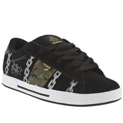 Osiris Male Osiris Serve Suede Upper Fashion Trainers in Black