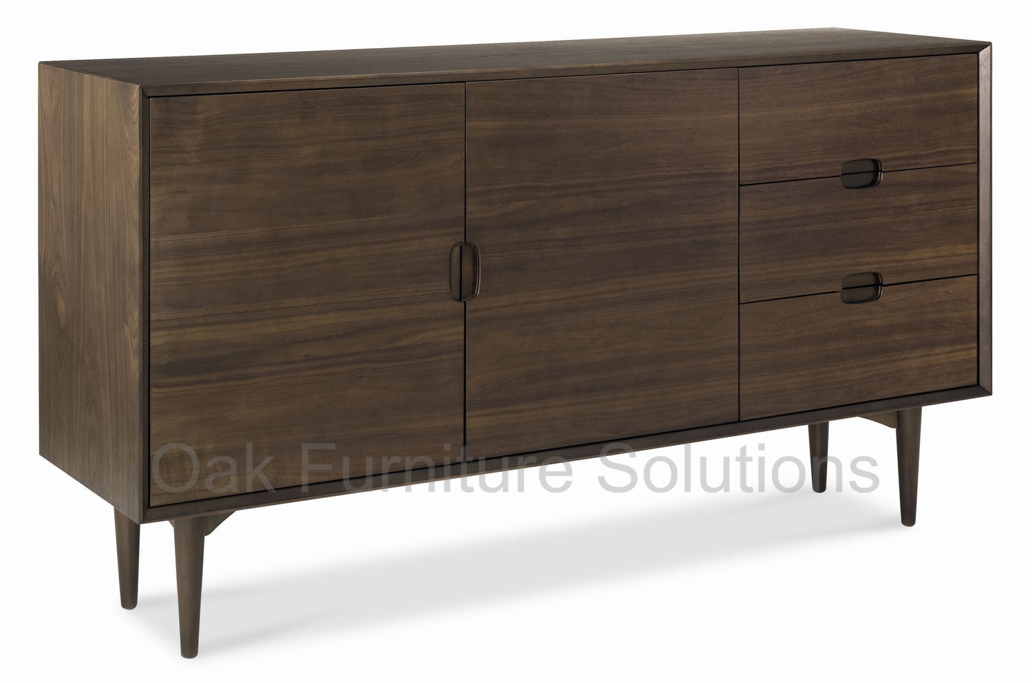 Walnut Wide Sideboard